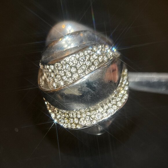 Fabulous Alexis Bittar Crystals Dome Ring - Picture 7 of 9